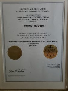 About Penny Haynes Certified Clinical Trauma Professional Certified