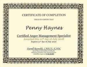 About Penny Haynes, Certified Clinical Trauma Professional