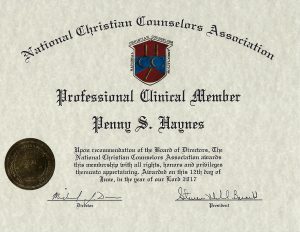 About Penny Haynes Certified Clinical Trauma Professional Certified